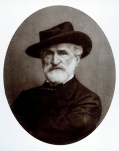 Portrett av Giuseppe Verdi av Giacomo Brogi