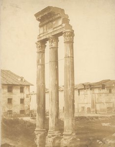 [Romerske ruiner], 1860-tallet. av Giacomo Caneva.