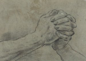 Knyttede hender [verso]