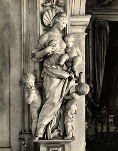 veldedighet (gips) av Giacomo Serpotta