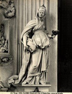 Dronning Esther (gips) av Giacomo Serpotta