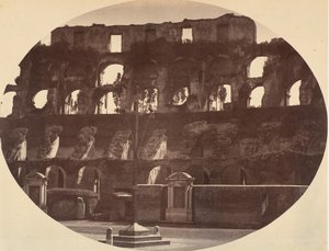 Interiør av Colosseum, 1850-tallet. av Giambattista Altadonna