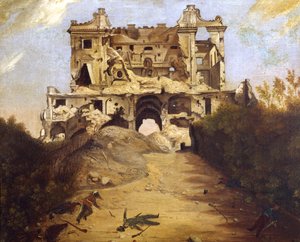 The House of the Four Winds, ca. 1849 (olje på lerret) av Giambattista Bassi