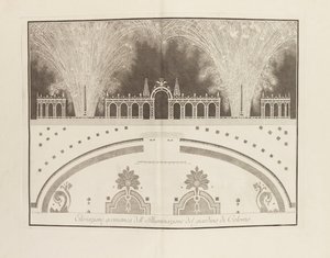 Festival I anledning ekteskapet til Ferdinand, hertugen av Parma med erkehertuginnen..., 1769. av Giambattista Bodoni