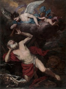 Visjonen om St. Hieronymus, ca. 1660