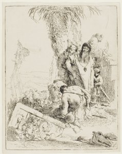 En hyrde med to tryllekunstnere, fra Scherzi