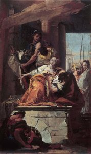 The Martyrdom of Saint Agatha, ca 1734.