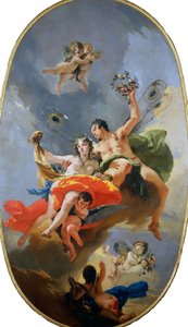 The Triumph of Zephyr and Flora, ca 1735.