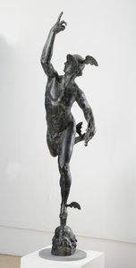 Kvikksølv (bronse) av (after) Giambologna