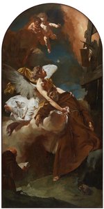 Den hellige Frans av Assisi i ekstase, ca. 1729. av Giovanni Battista Piazzetta