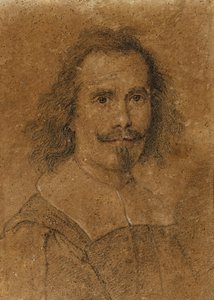 Et selvportrett, av Gian Lorenzo Bernini