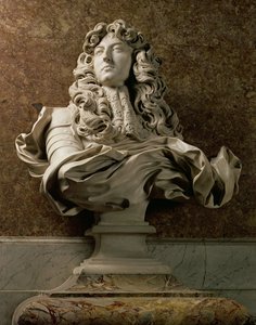 Portrettbyste av Louis XIV (1638-1715), 1665, (marmor) (se også 154787)