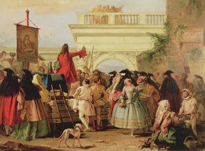 Charlatanen av Giovanni Domenico Tiepolo