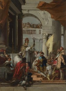 Ekteskapet til Frederick Barbarossa, ca. 1753 av Giovanni Domenico Tiepolo