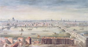 En utsikt over London fra St. Paul