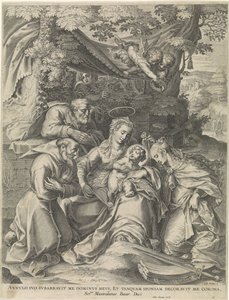 Mystisk ekteskap med Saint Catherine av Alexandria