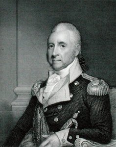 Generalmajor John Brooks (1752-1825) gravert av Asher Brown Durand (1796-1886) etter en kopi av originalen av James Herring (1794-1867) (gravering)