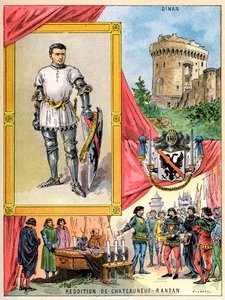 Bertrand du Guesclin, bretonsk ridder, 1898