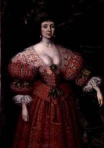 Portrett av Jane, Marchioness of Winchester (olje på lerret)
