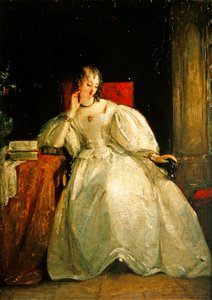 Portrait of a Lady (olje på lerret)