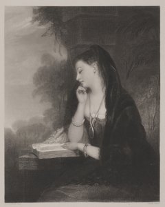 The Pensive (aquatint)