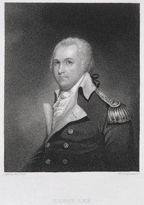 General Henry Lee (1756-1818), gravert av John Francis Eugene PrudHomme (1800-92) etter en kopi av det originale maleriet av James Herring (1794-1867) av Gilbert after Stuart