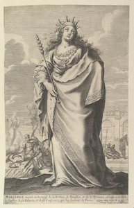 Marianne, 1647. Skapere: Gilles Rousselet, Abraham Bosse. av Gilles Rousselet and Abraham Bosse