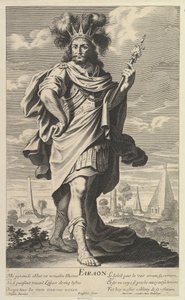 Farao, ca. 1639-40. Skapere: Gilles Rousselet, Abraham Bosse.