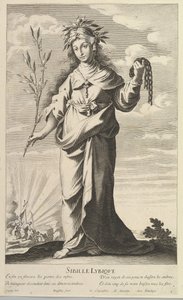 Lybian Sibyl, ca. 1635. Skapere: Gilles Rousselet, Abraham Bosse. av Gilles Rousselet and Abraham Bosse