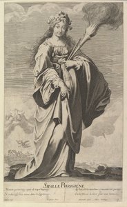Frygisk sibyll, ca. 1635. Skapere: Gilles Rousselet, Abraham Bosse.