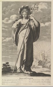 Sibylle av Cumae, ca. 1635. Skapere: Gilles Rousselet, Abraham Bosse.