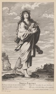 Sibyll of Erythrae, med Maria og barnet i bakgrunnen Sibille Eritrée (tittel på objekt) Sibyls (serietittel) Les Sibylles (serietittel)
