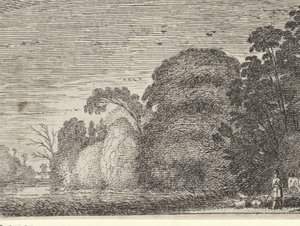 Gjeter og rytter i en skogkant av Gillis van Scheyndel (I) (possibly)