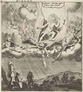 Kristus viser seg i himmelen av Gillis van Scheyndel (I)