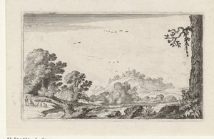 Elvelandskap Landskap (serietittel) av Gillis van Scheyndel (I)