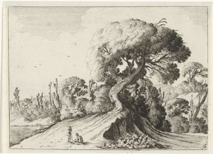 To menn foran et stort tre Syv landskap (serietittel)