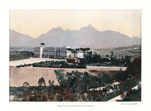 Don Pedro-palasset, Brasil, 1800-tallet av Gillot