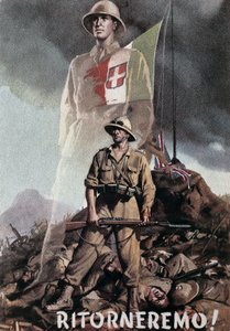 Overgivelse av Amedeo hertug av Aosta til Amba Alagi (17. mai).