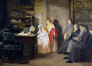 The Civil State, av Gioacchino Toma (1836-1893), maleri. av Gioacchino Toma