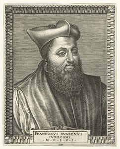 Portrett av François Duaren, professor i jus ved universitetet i Bourges av Giorgio Ghisi