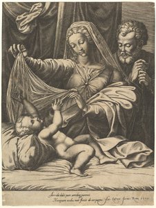 Madonnaen av Loreto, innen 1575. av Giorgio Ghisi