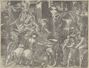 Fall of Troy and the Escape of Aeneas