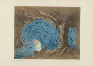 Blå hule på Capri Cave Blue de Capri! (tittel på objekt)