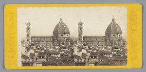 Utsikt over domkirken i Firenze