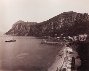 Panoramautsikt over Capri av Giorgio Sommer