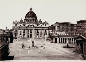 Basilikaen S. Pietro, Vatikanstaten av Giorgio Sommer