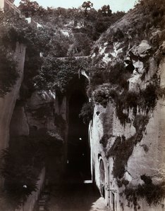 Utsikt over Piedigrotta i Napoli av Giorgio Sommer