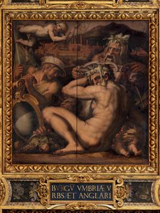 Allegori av Borgo San Sepolcro og Anghiari av Giorgio Vasari
