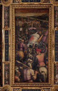 Fangst av Cascina av Giorgio Vasari