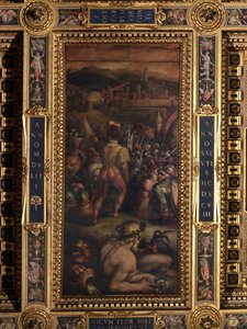 Fangst av Vicopisano av Giorgio Vasari